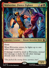Wolverine, Fierce Fighter - Magic: The Gathering - MoxLand