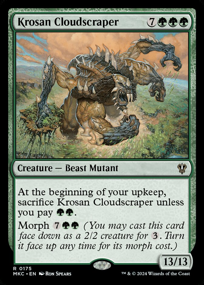 Arranha-Nuvens Krosano / Krosan Cloudscraper - Magic: The Gathering - MoxLand