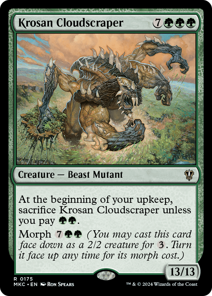 Arranha-Nuvens Krosano / Krosan Cloudscraper - Magic: The Gathering - MoxLand