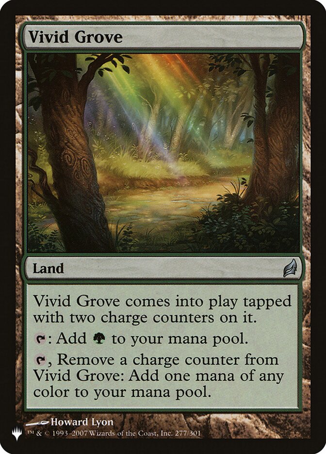 Bosque Vívido / Vivid Grove - Magic: The Gathering - MoxLand