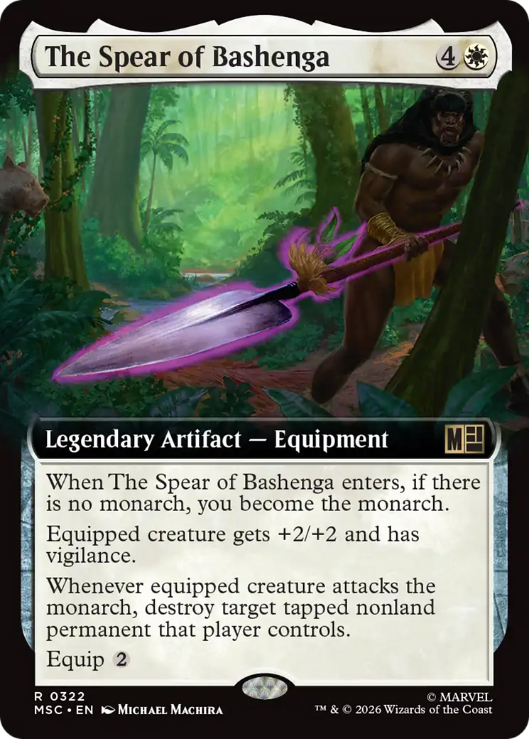 The Spear of Bashenga - Magic: The Gathering - MoxLand