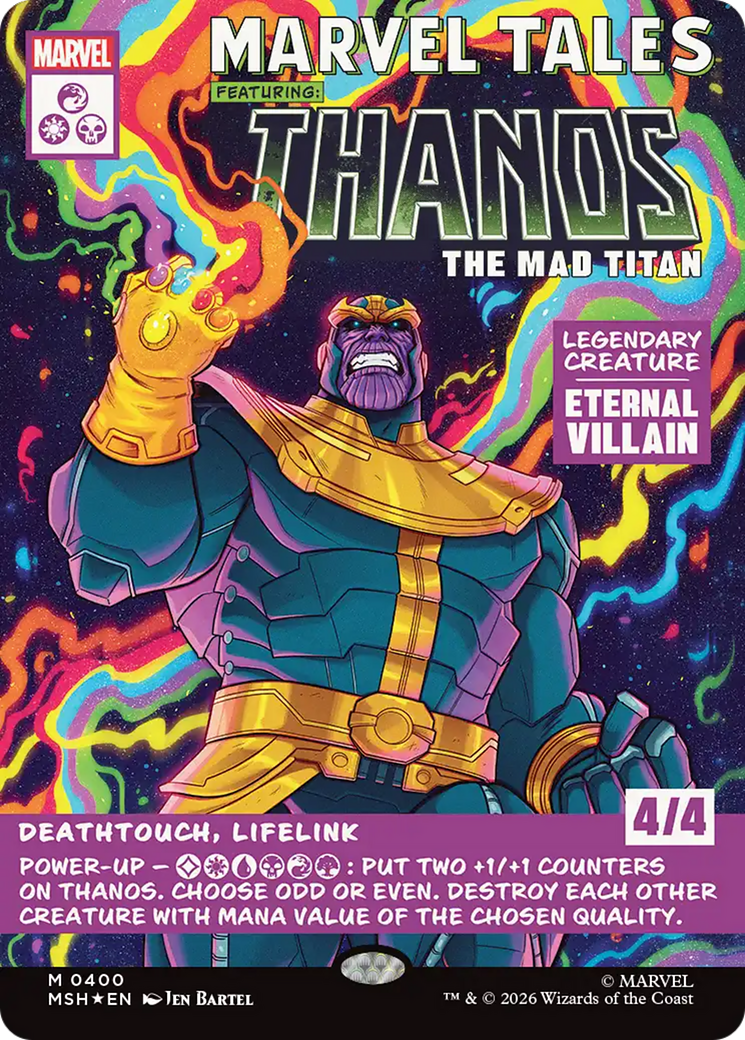 Thanos, the Mad Titan - Magic: The Gathering - MoxLand
