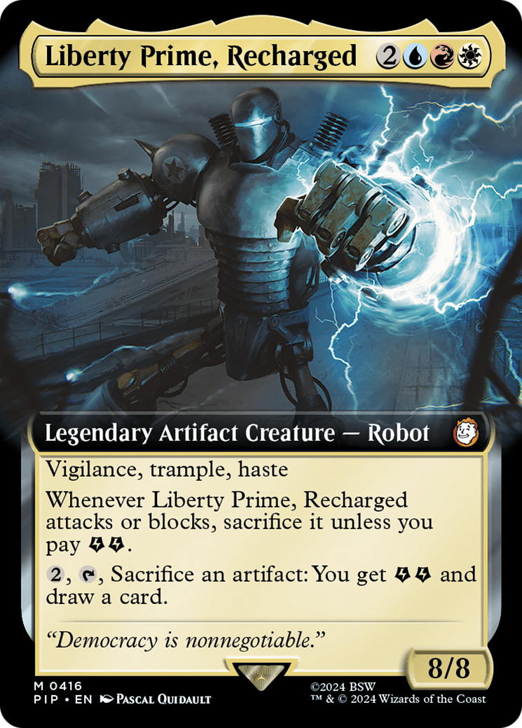 Liberty Prime, Recharged - Magic: The Gathering - MoxLand