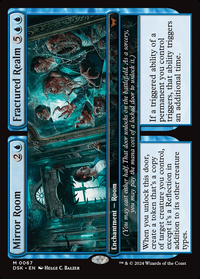 Sala do Espelho / Reino Fragmentado / Mirror Room / Fractured Realm - Magic: The Gathering - MoxLand