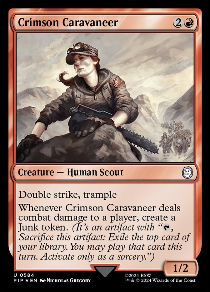 Crimson Caravaneer - Magic: The Gathering - MoxLand