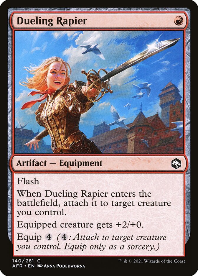 Rapieira de Duelo / Dueling Rapier - Magic: The Gathering - MoxLand