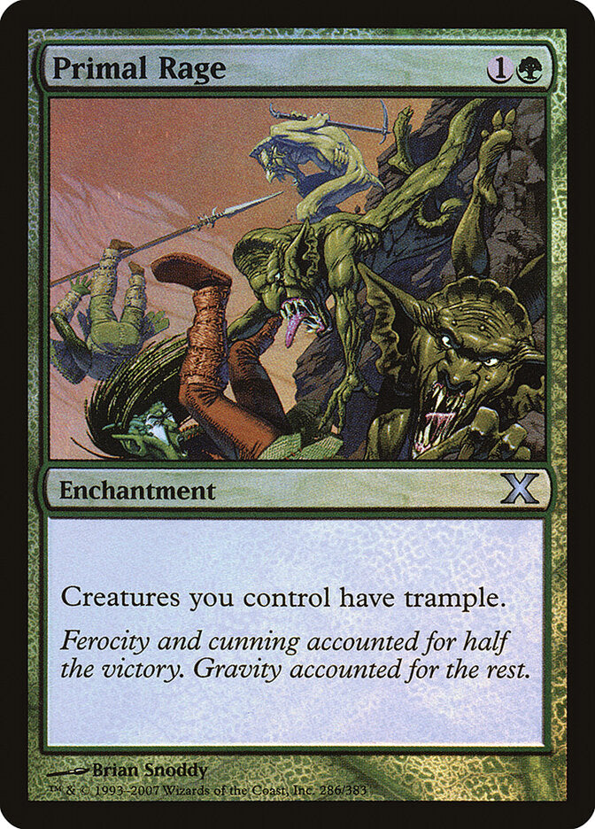 Fúria Primordial / Primal Rage - Magic: The Gathering - MoxLand