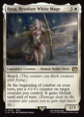 Rosa, Resolute White Mage - Magic: The Gathering - MoxLand