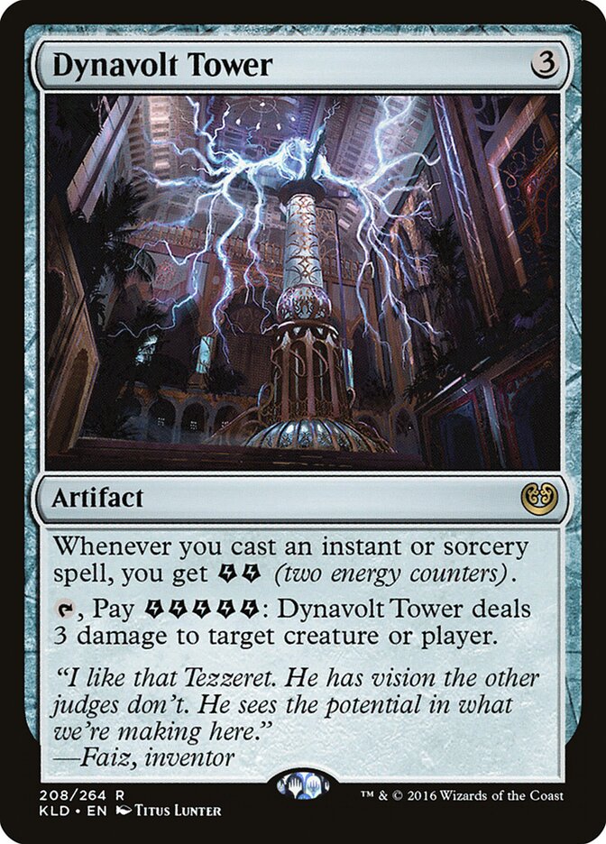 Torre Dinavolt / Dynavolt Tower - Magic: The Gathering - MoxLand