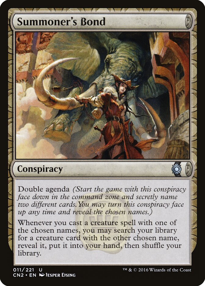 Summoner's Bond - Magic: The Gathering - MoxLand