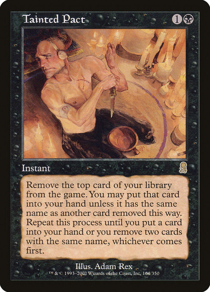 Pacto Maculado / Tainted Pact - Magic: The Gathering - MoxLand