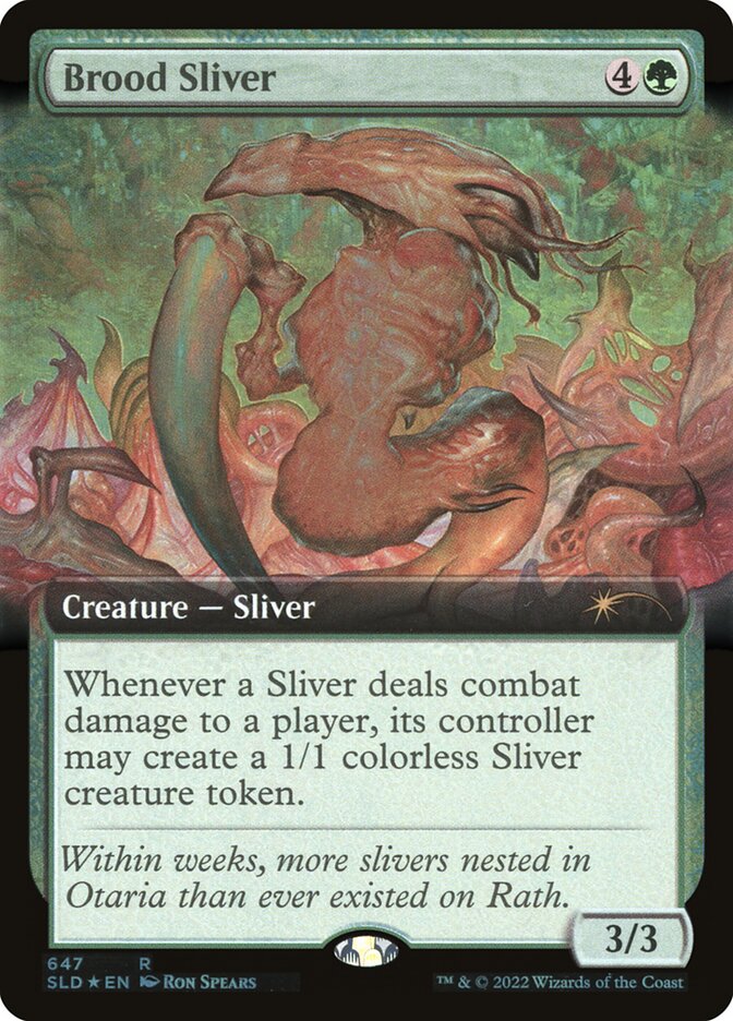 Fractius da Ninhada / Brood Sliver - Magic: The Gathering - MoxLand