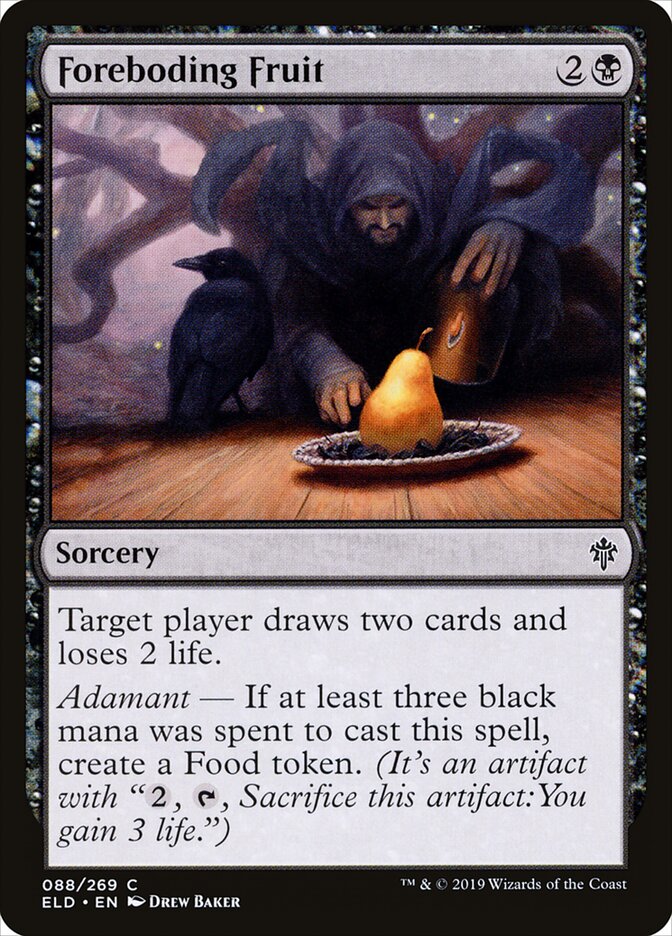 Fruta Agourenta / Foreboding Fruit - Magic: The Gathering - MoxLand