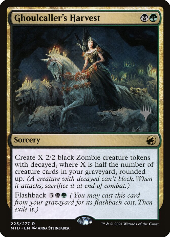 Colheita da Invocadora de Carniçais / Ghoulcaller's Harvest - Magic: The Gathering - MoxLand
