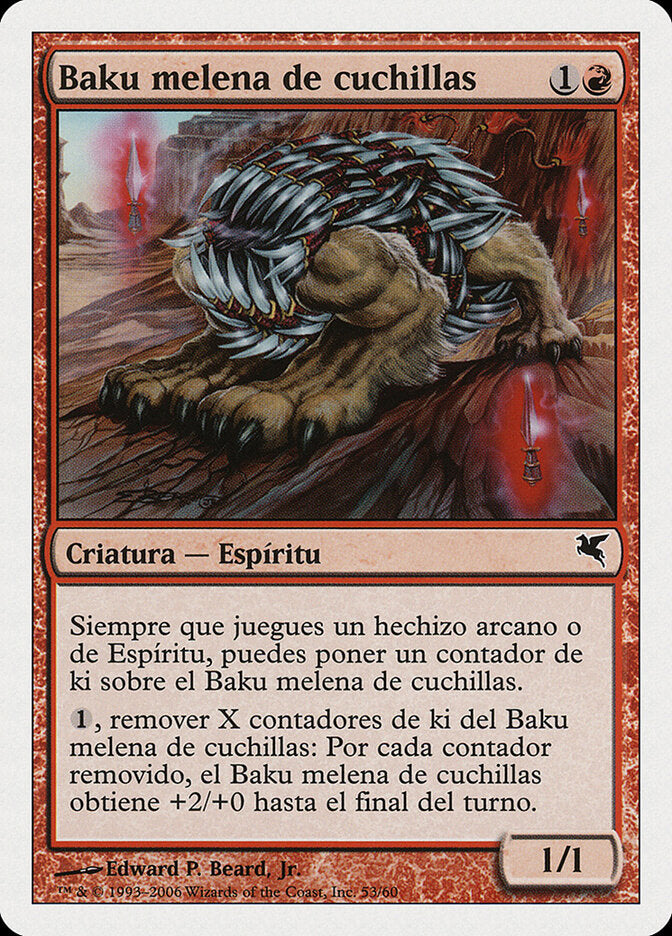 Baku de Lâminas / Blademane Baku - Magic: The Gathering - MoxLand