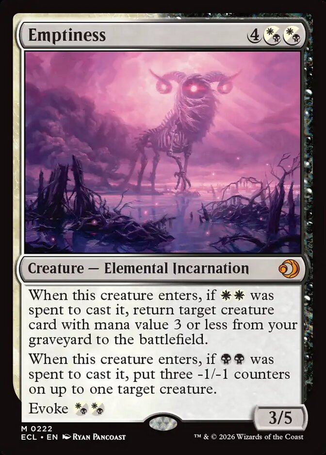Vazio / Emptiness - Magic: The Gathering - MoxLand