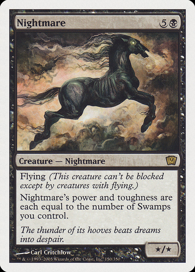 Pesadelo / Nightmare - Magic: The Gathering - MoxLand