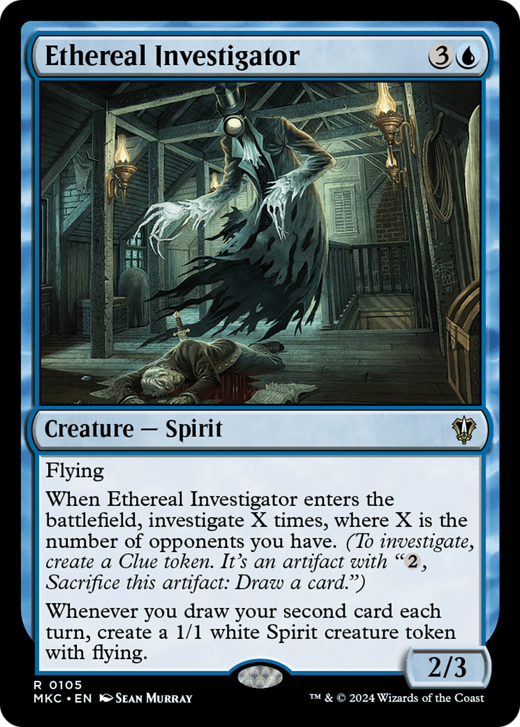 Investigador Etéreo / Ethereal Investigator - Magic: The Gathering - MoxLand