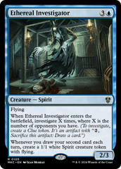 Investigador Etéreo / Ethereal Investigator - Magic: The Gathering - MoxLand