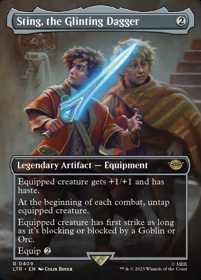 Ferroada, o Punhal Reluzente / Sting, the Glinting Dagger - Magic: The Gathering - MoxLand
