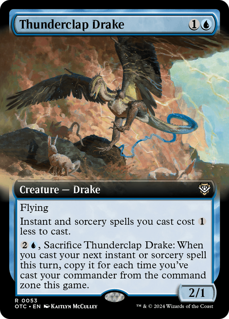 Thunderclap Drake - Magic: The Gathering - MoxLand