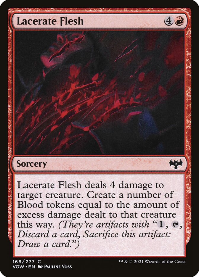 Dilacerar Carne / Lacerate Flesh - Magic: The Gathering - MoxLand