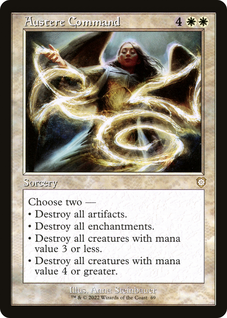 Comando Austero / Austere Command - Magic: The Gathering - MoxLand