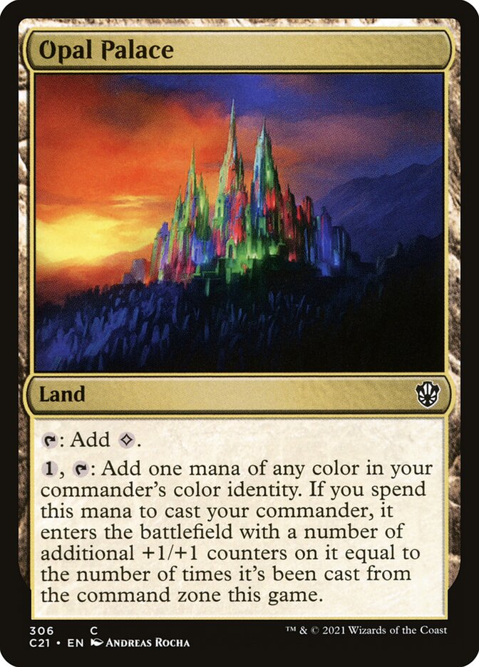 Palácio de Opala / Opal Palace - Magic: The Gathering - MoxLand