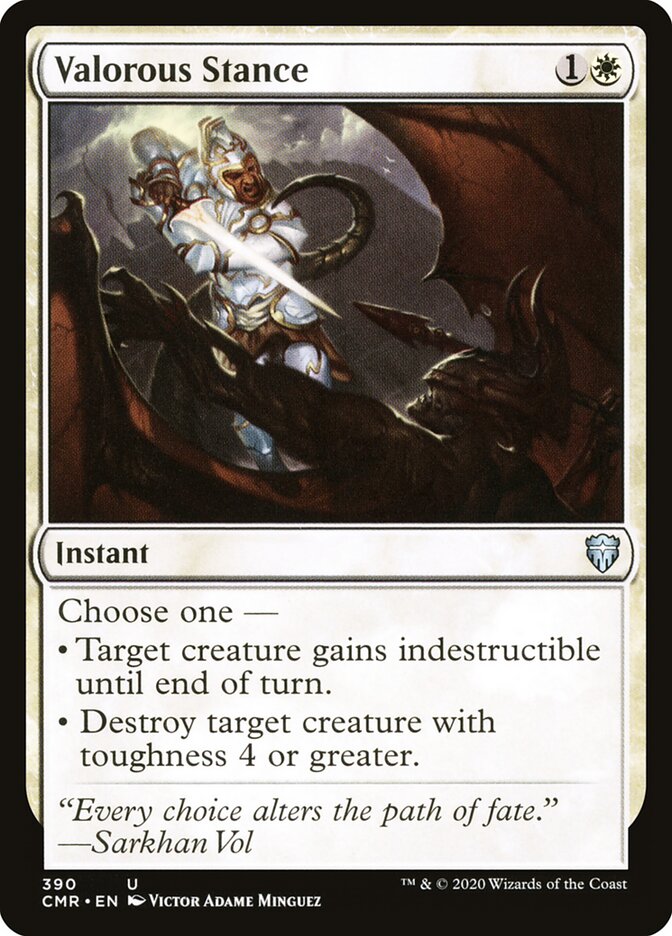 Postura Valente / Valorous Stance - Magic: The Gathering - MoxLand