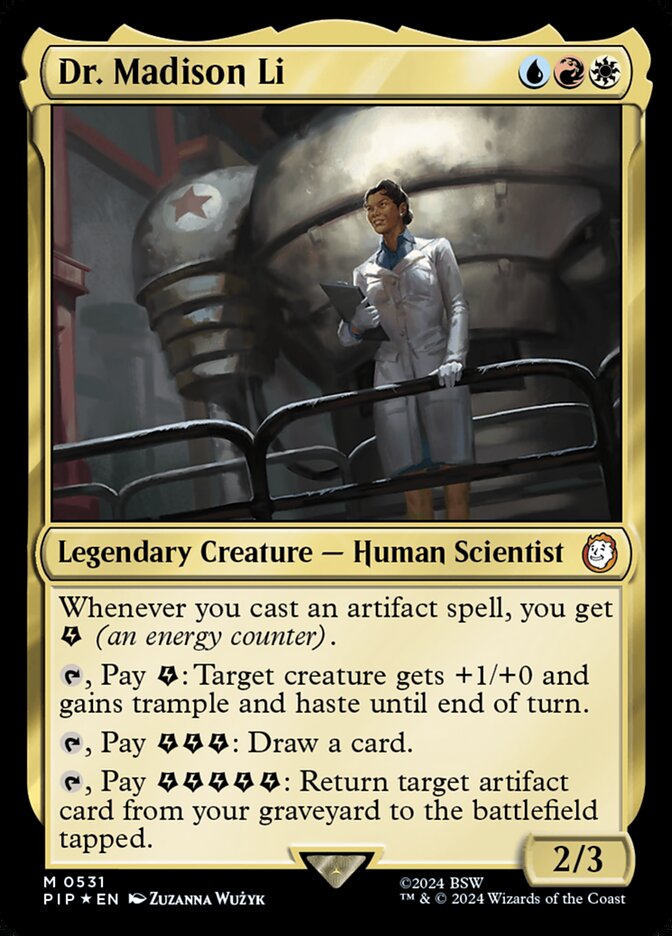 Dra. Madison Li / Dr. Madison Li - Magic: The Gathering - MoxLand