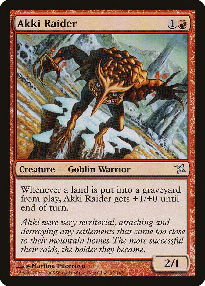 Akki Salteador / Akki Raider - Magic: The Gathering - MoxLand