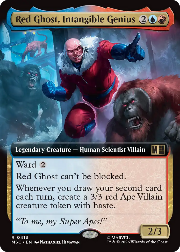 Red Ghost, Intangible Genius - Magic: The Gathering - MoxLand