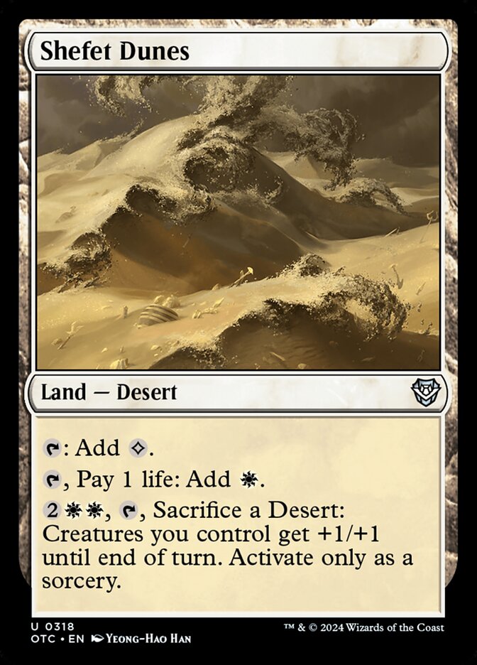Dunas do Shefet / Shefet Dunes - Magic: The Gathering - MoxLand
