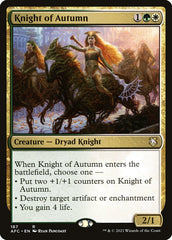 Cavaleira do Outono / Knight of Autumn - Magic: The Gathering - MoxLand