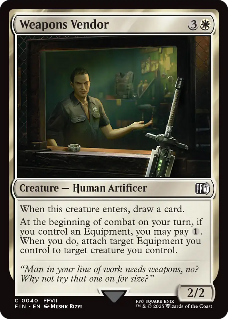 Vendedor de Armas / Weapons Vendor - Magic: The Gathering - MoxLand