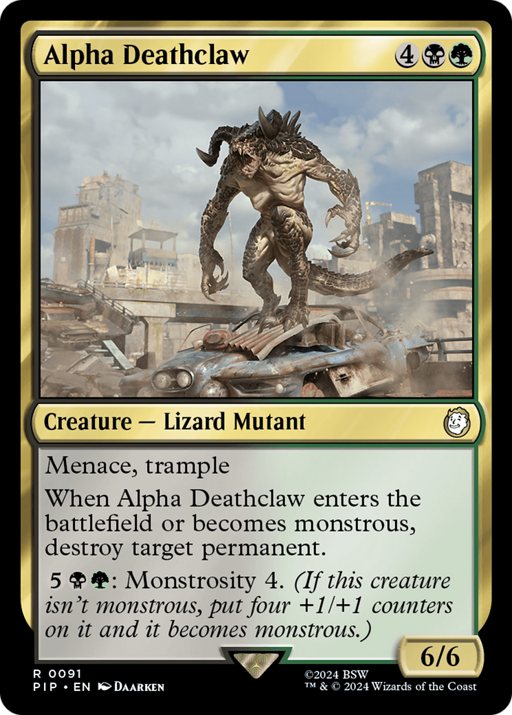 Alpha Deathclaw - Magic: The Gathering - MoxLand