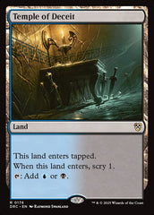 Templo do Engano / Temple of Deceit - Magic: The Gathering - MoxLand