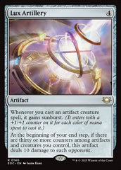 Artilharia de Lux / Lux Artillery - Magic: The Gathering - MoxLand