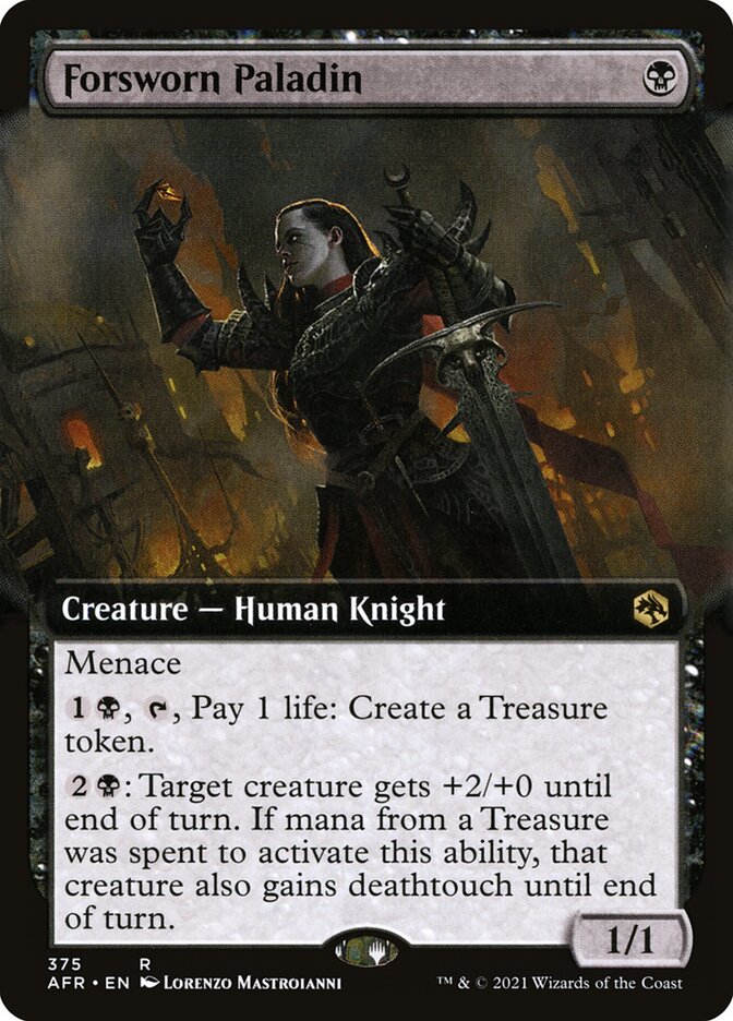 Paladina Perjura / Forsworn Paladin - Magic: The Gathering - MoxLand