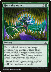 Caçar os Fracos / Hunt the Weak - Magic: The Gathering - MoxLand