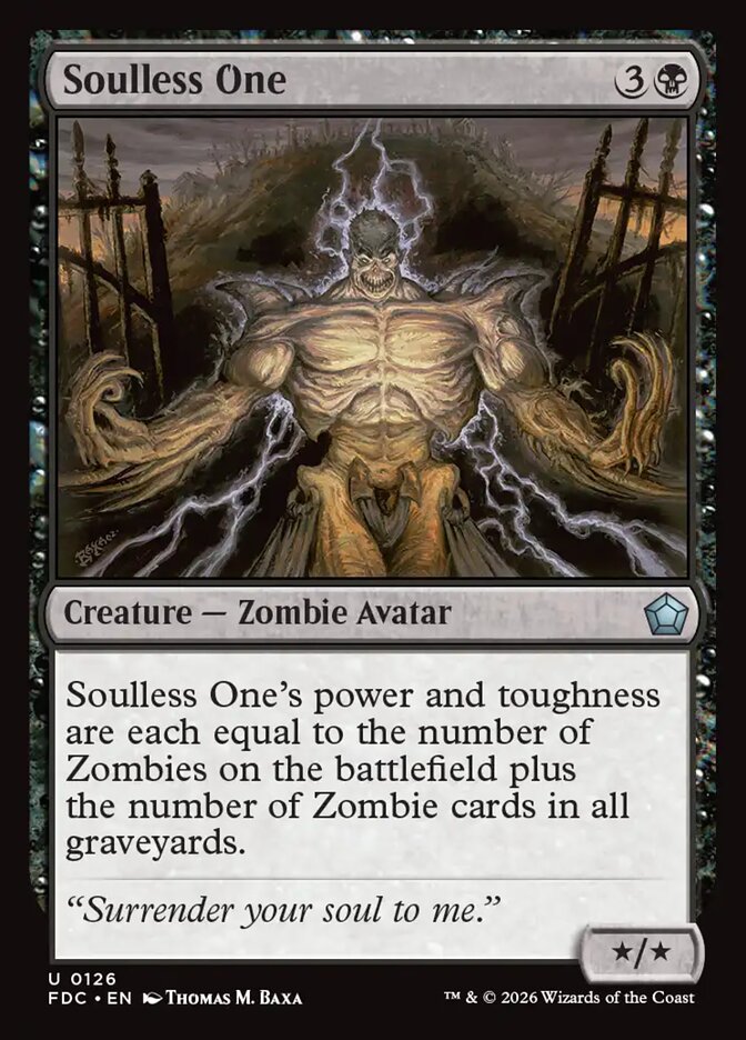 O Desalmado / Soulless One - Magic: The Gathering - MoxLand