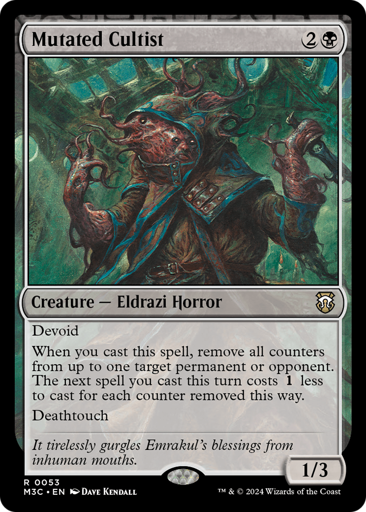 Mutated Cultist - Magic: The Gathering - MoxLand
