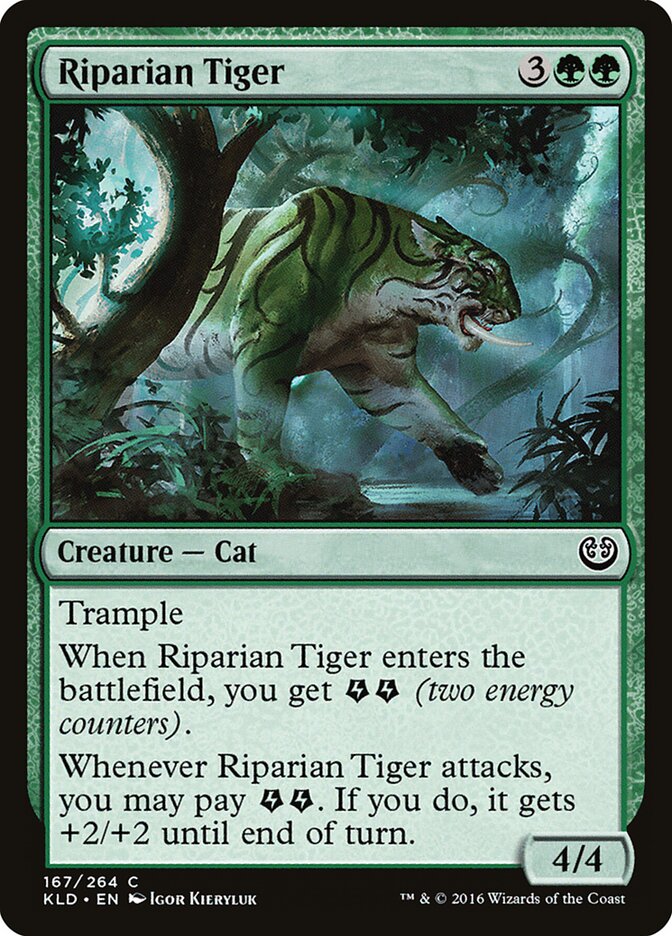 Tigre Ripariano / Riparian Tiger - Magic: The Gathering - MoxLand