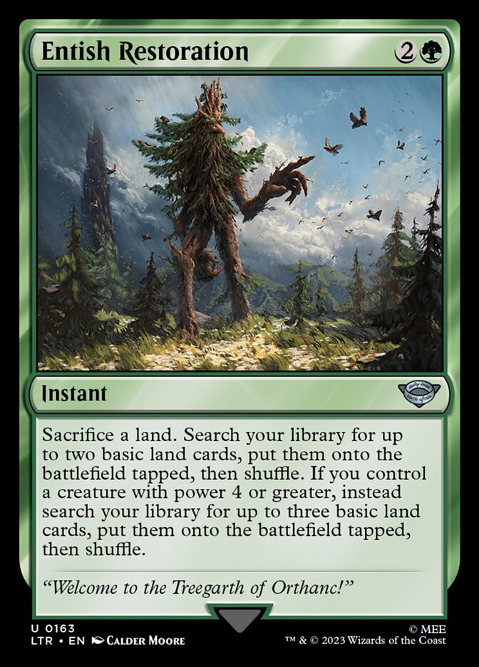 Restauração Êntica / Entish Restoration - Magic: The Gathering - MoxLand