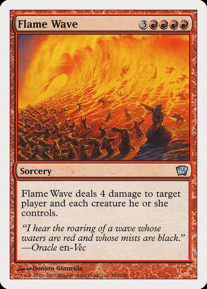 Onda de Chamas / Flame Wave - Magic: The Gathering - MoxLand
