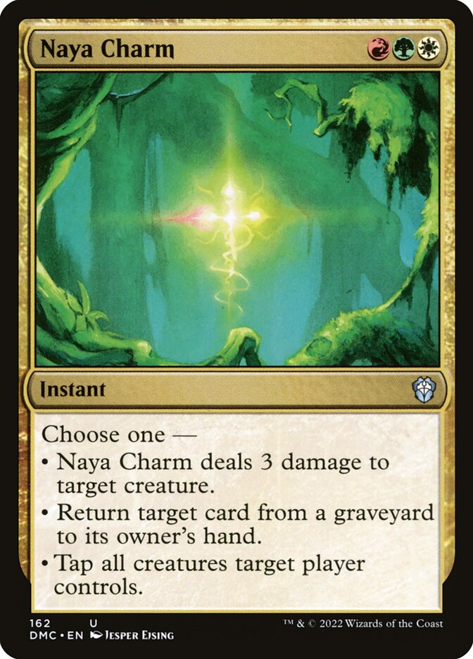 Medalhão de Naya / Naya Charm - Magic: The Gathering - MoxLand