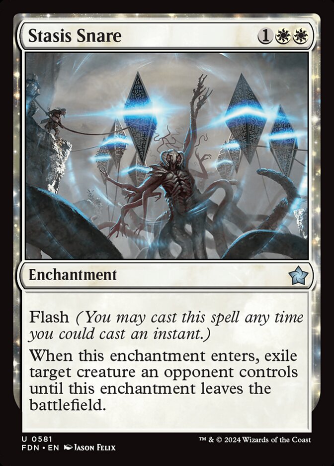 Armadilha Estática / Stasis Snare - Magic: The Gathering - MoxLand