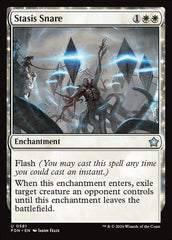 Armadilha Estática / Stasis Snare - Magic: The Gathering - MoxLand