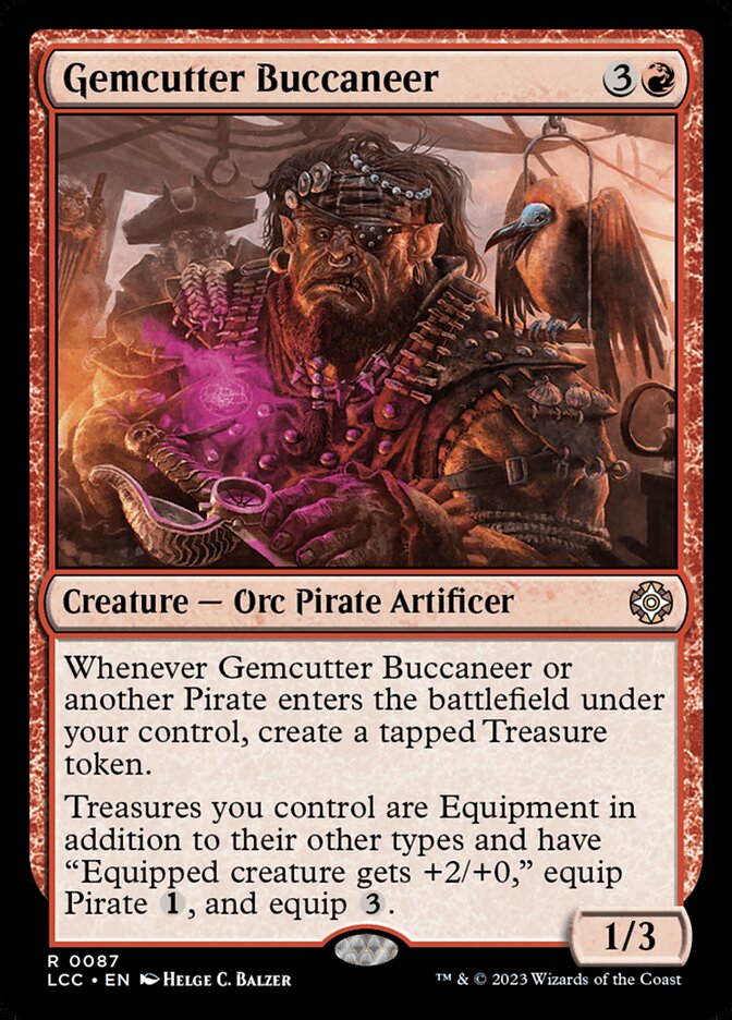 Bucaneiro Cortador de Gemas / Gemcutter Buccaneer - Magic: The Gathering - MoxLand