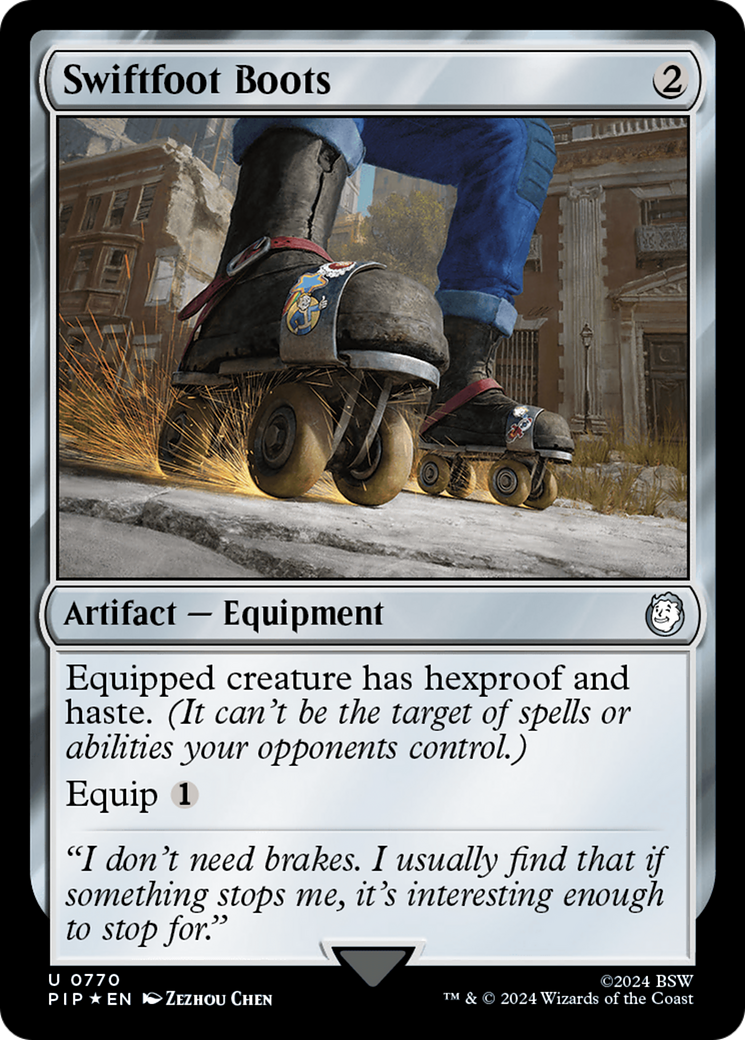 Botas Pé-ligeiro / Swiftfoot Boots - Magic: The Gathering - MoxLand